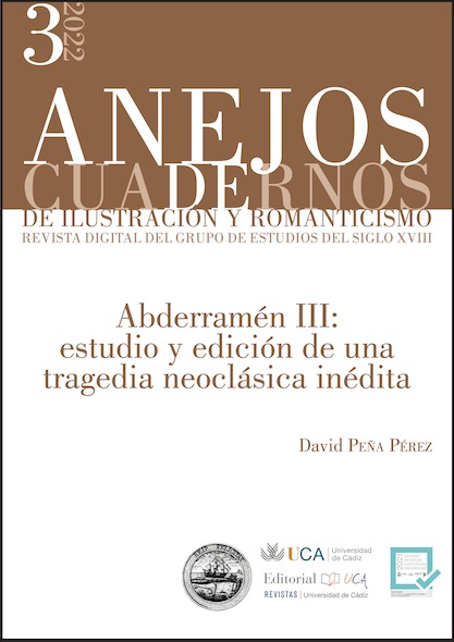 ANEJOS / Abderramén III: estudio y edición de una tragedia...
