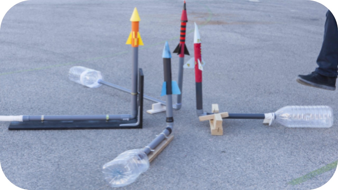 Cohetes de aire: construcción, fundamentos y aplicaciones didácticas para el estudio de la Física en bachillerato y secundaria