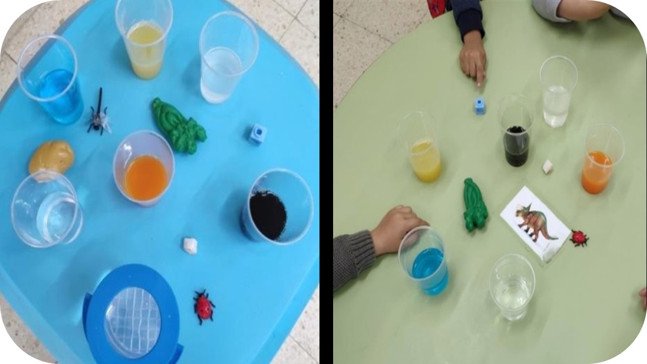 Jugando con el agua en un aula de Educación Infantil para explicar cambios de estado 