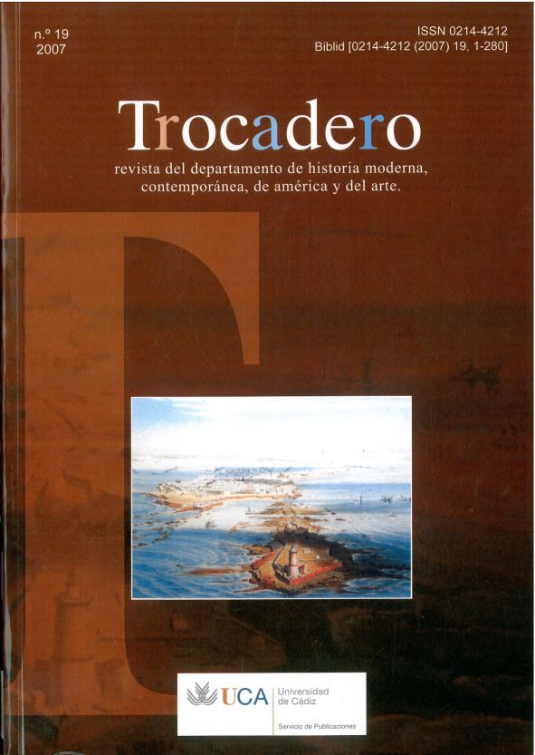 					Ver Núm. 19 (2007): Trocadero
				
