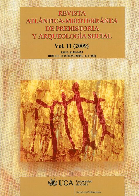					Ver Vol. 11 (2009): Revista Atlántica-Mediterránea de Prehistoria y Arqueología Social
				