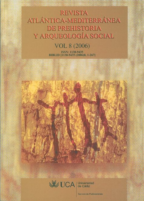 					Ver Vol. 8 (2006): Revista Atlántica-Mediterránea de Prehistoria y Arqueología Social
				
