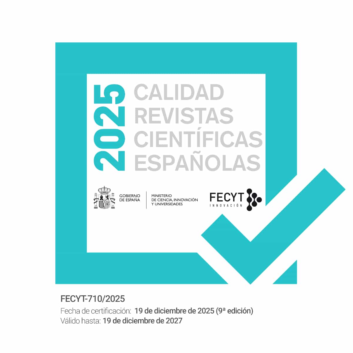 Selllo de calidad FECYT